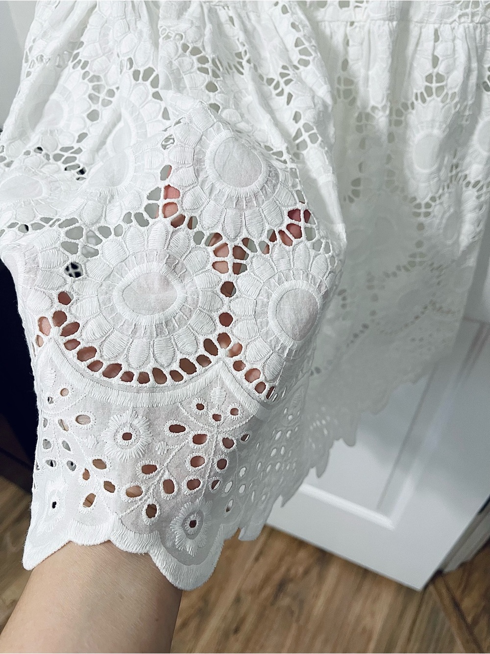 NWT Lilly Pulitzer White Eyelet embroidered Halter Midi Maxi Dress Small - Picture 6 of 14